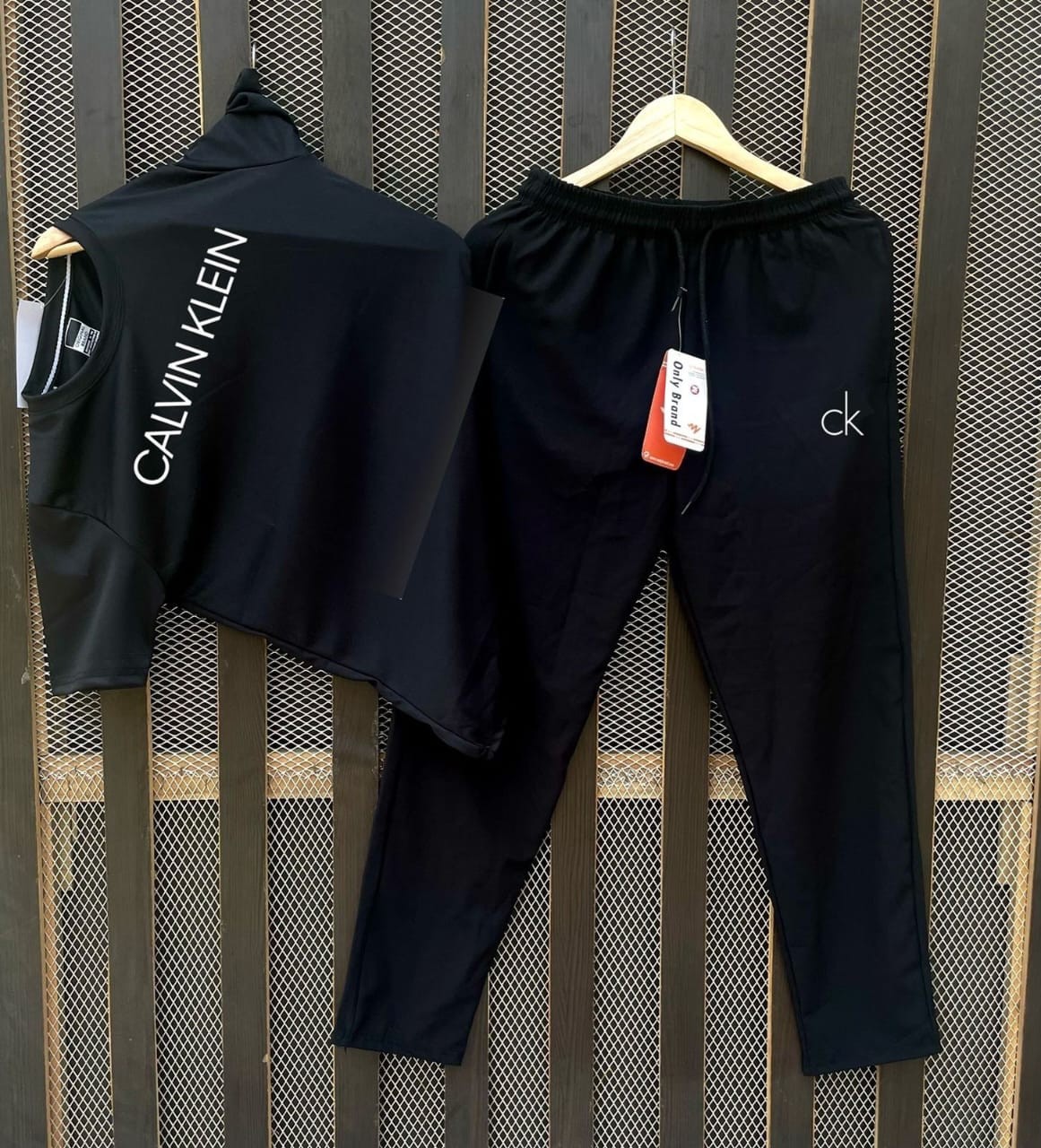 Calvin Klein DRYFIT 2-WAY LYCRA combo includes TShirt+Lower